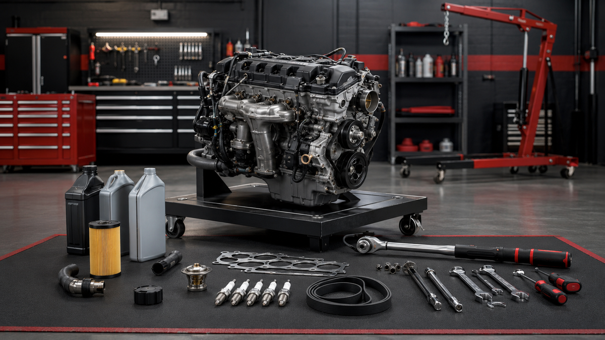 Used Engine Installation Checklist: What to Replace Before Startup