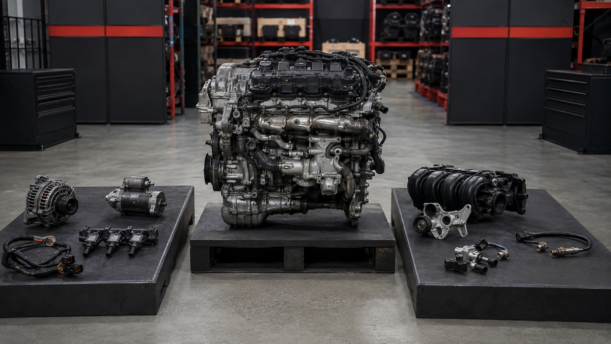 What Is Included With a Used Engine? Parts, Accessories and Expectations